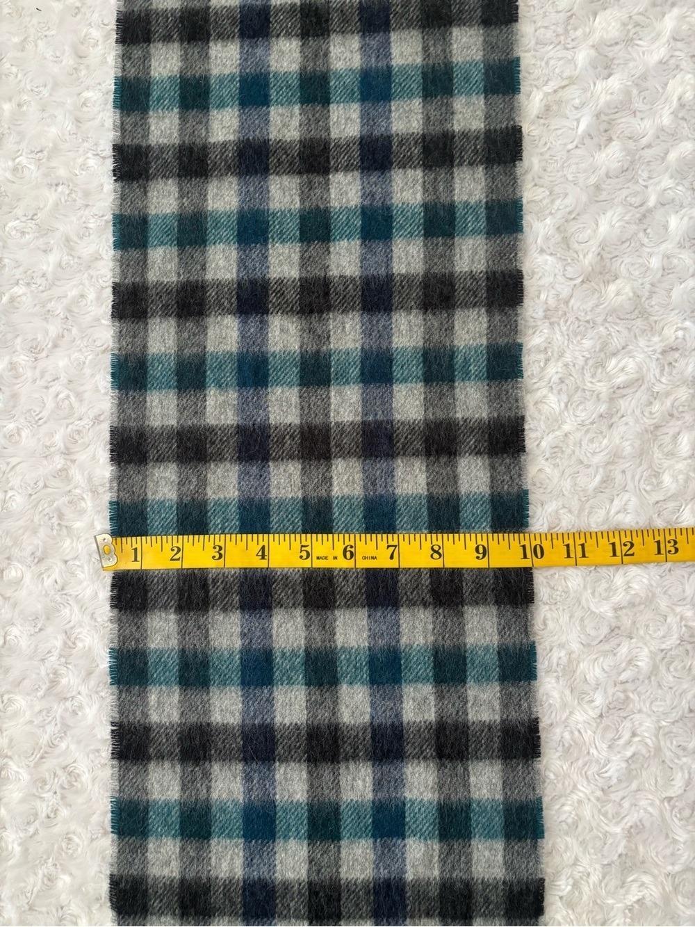 James Pringle Weavers Merino Wool Scarf Tartan Plaid - Picture 6 of 7